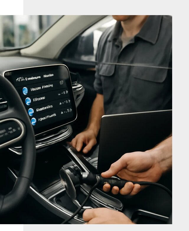 Установка приложений Geely для мультимедиа автомобиля в Ухте