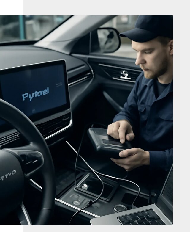Русификация автомобилей Jetour с адаптацией меню в Ухте