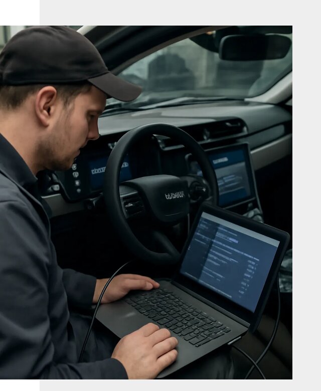 Профессиональная русификация автомобилей Lynk Co в Ухте