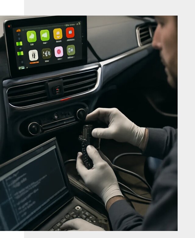 Активация Apple CarPlay в Ухте для штатной мультимедиа