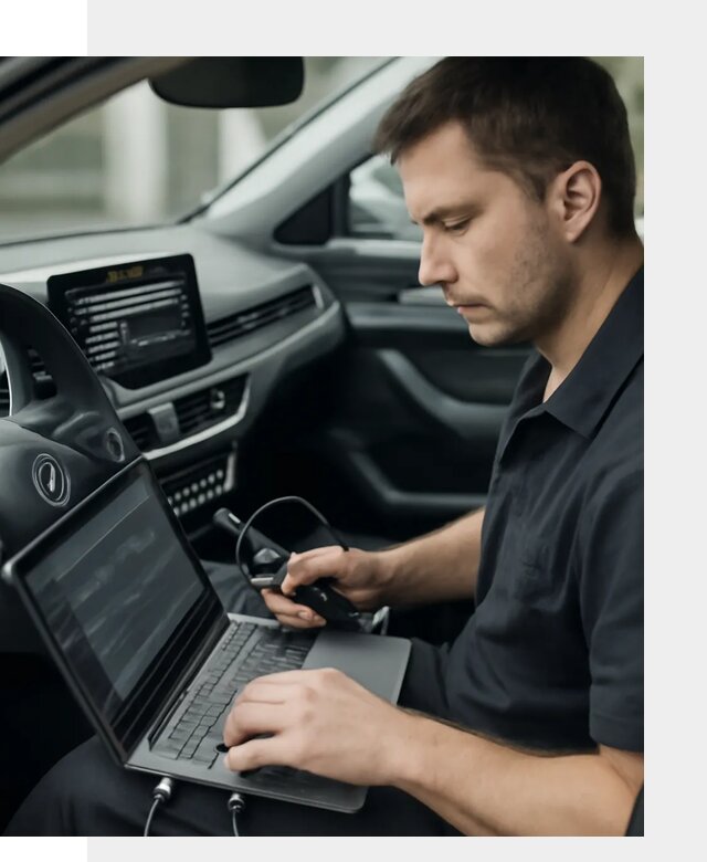 Настройка телематики автомобиля под ключ для авто в Ухте