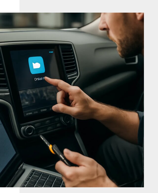 Установка VK Видео на штатный экран автомобиля в Ухте
