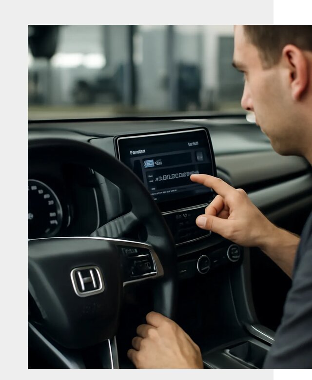Русификация панели приборов Honda в Ухте по цене 5063 ФастМобиль-Хта