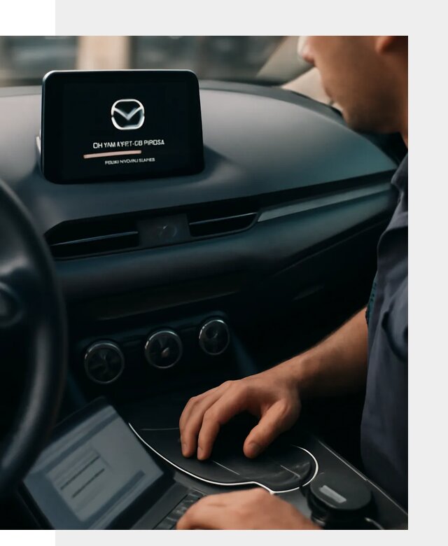 Установка приложений Mazda на мультимедийную систему в Ухте